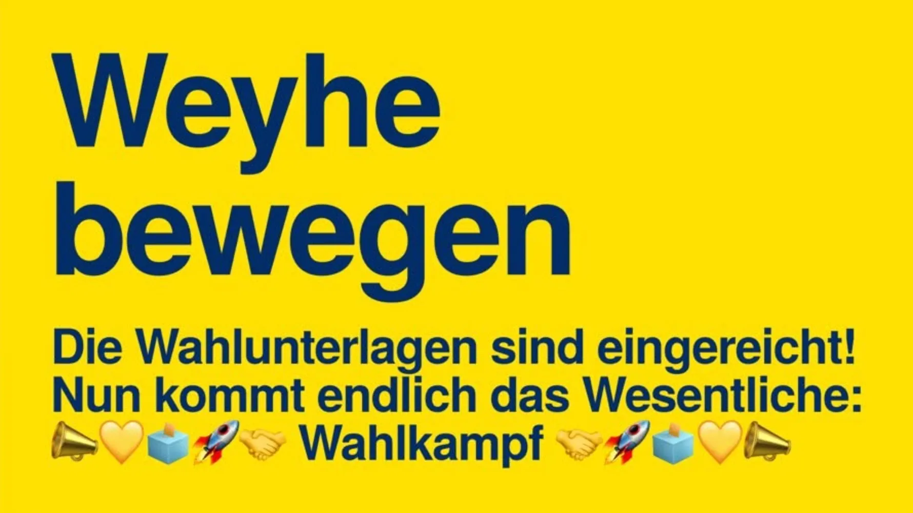 Stapel ausgefüllter Formulare für die Wahlvorschläge der FDP Weyhe